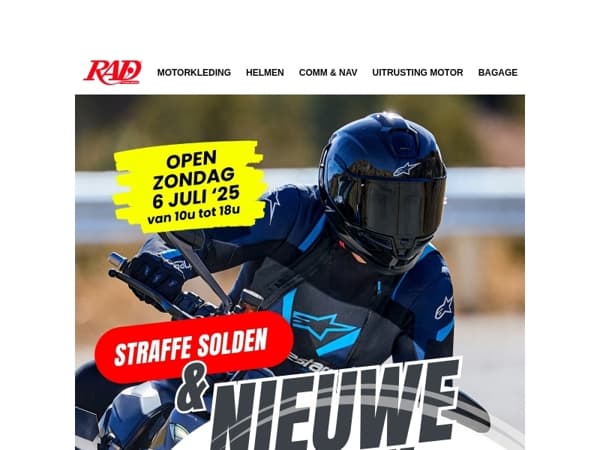 SOLDEN: ook de nieuwe collecties doen mee - Open nu zondag en er is airco! ❄️