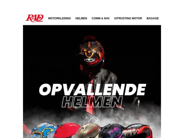 Helmen die opvallen 👀
