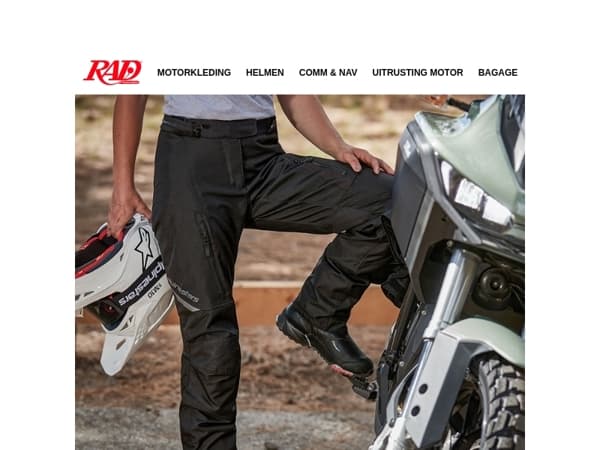 De beste motorbroek voor elke gelegenheid.