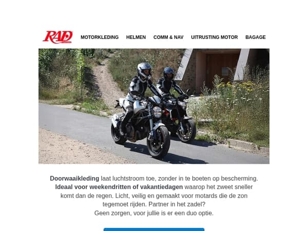 Laat je niet vangen door de septemberzon.