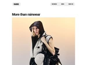 More than rainwear