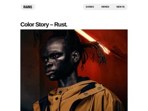 Nieuwe kleurdaling: Rust