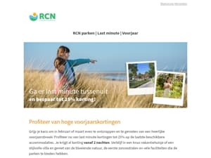 Profiteer van hoge voorjaarskortingen tot 25%