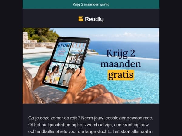 Jouw zomerse leesplezier wacht op je – 2 MAANDEN GRATIS