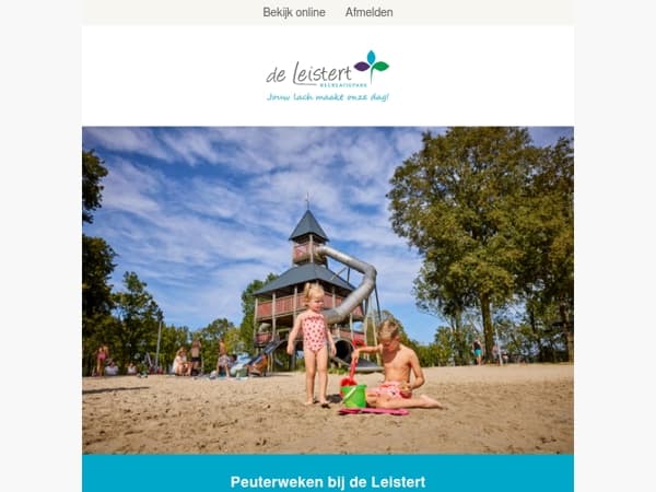 Vier de peuterweken in Juni met 10% korting!