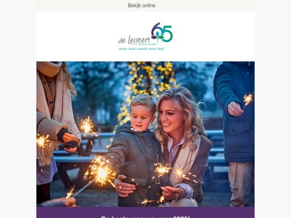 Wij wensen jullie een stralend 2026! ✨