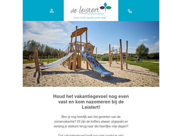 Verleng jouw vakantiegevoel!