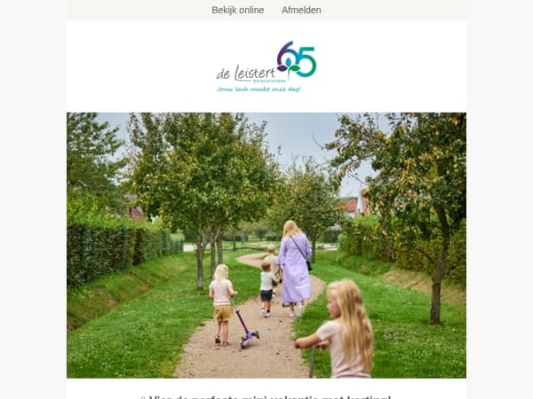 Korting op je mini-vakantie met Hemelvaart & Pinksteren! 🌼