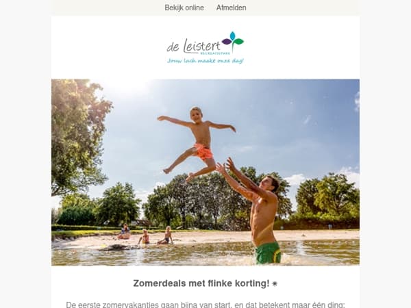 Zomerdeals met flinke korting! ☀️