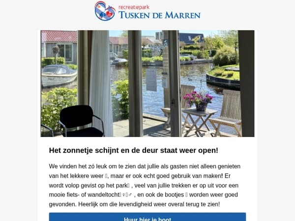 Volop voorjaarsplezier op het park én in Akkrum! 🌞