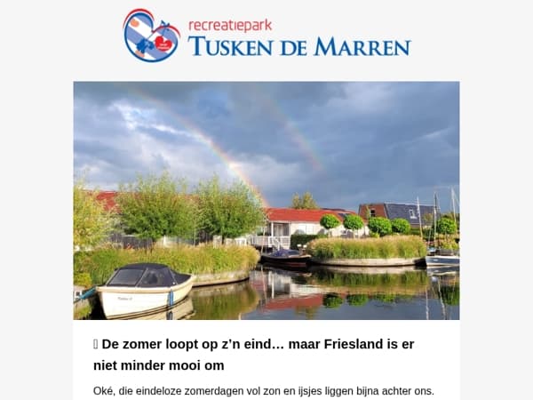 Ontdek de magie van nazomer en herfst in Friesland 🍂