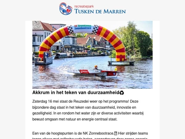 Het seizoen is begonnen! Zon, gezelligheid en zonneboten