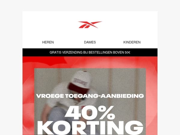 40% korting: Grijp je kans voordat het uitverkocht is