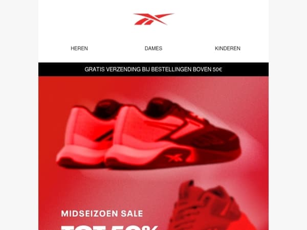 Midseizoen Sale: nu tot 50% korting