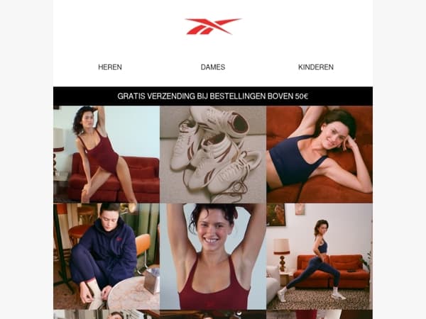 Reebok, op Rouje’s manier