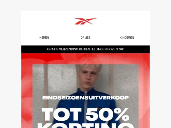 Strakke esthetiek. Tot 50% korting op geselecteerde stijlen
