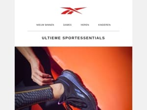 Ultieme sportessentials van Reebok