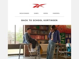 Back to school kortingen