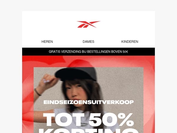 Bespaar tot wel 50% in de uitverkoop aan het einde van het seizoen