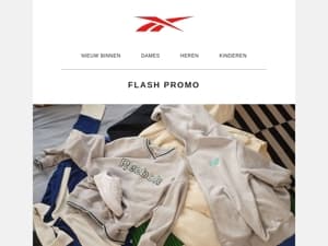 Exclusieve flash promo! ⚡️