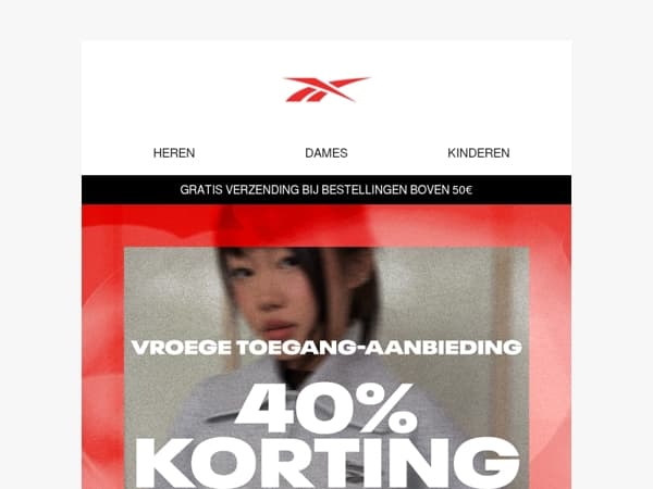 Nog live: Jouw 40% Early Access korting