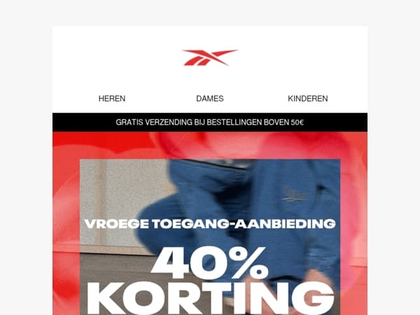 Prioritaire toegang: 40% korting gaat hard