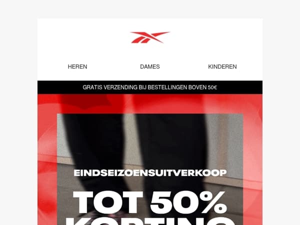 Tot 50% Korting: End of Season Sale
