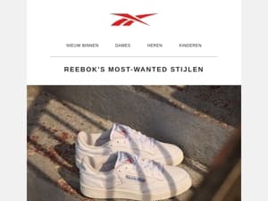 Reebok's most-wanted