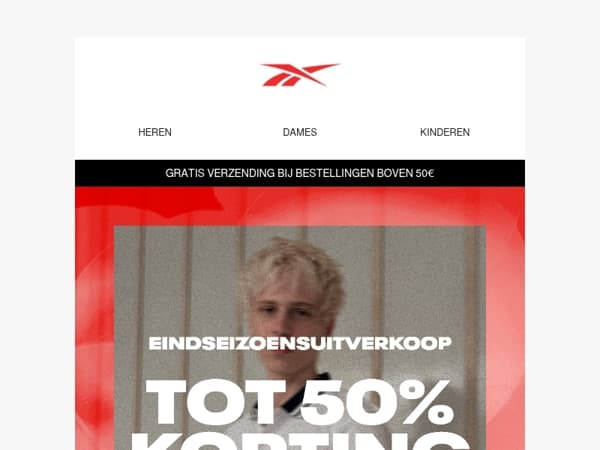 Wacht de klok niet uit. Tot 50% korting op geselecteerde stijlen