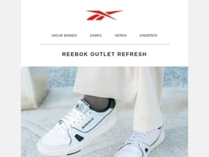Reebok outlet refresh