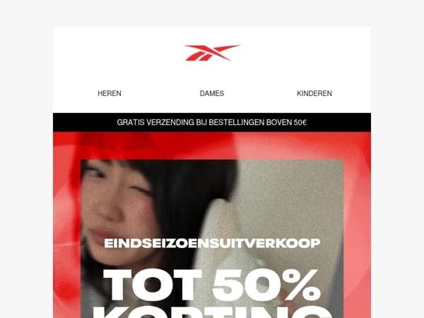 Krijg tot 50% korting in onze End of Season Sale