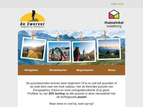 🧩 Grote puzzel-opruiming