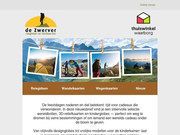 Tijdloze kerstcadeaus voor liefhebbers van reizen en cartografie.