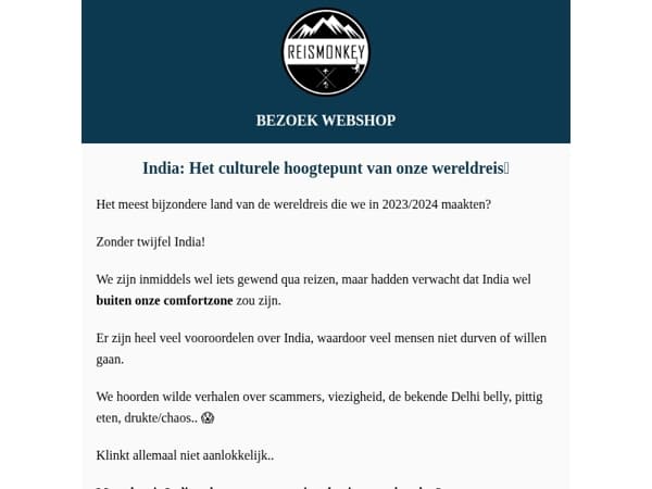 Kijk je ogen uit in India