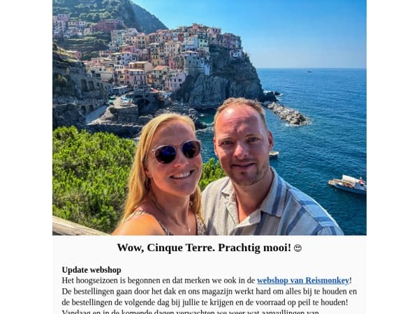 Cinque Terre in Italië is zo mooi 😍