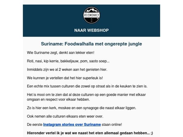 Suriname: foodwalhalla met ongerepte jungle
