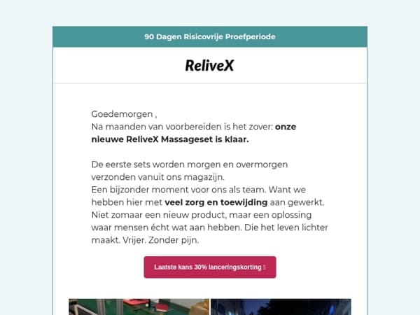 Is dit hét moment om iets aan je pijn te doen?