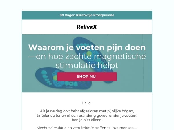 Voelen je voeten pijnlijk of branderig?