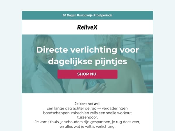 Waarom nog leven met spierspanning?