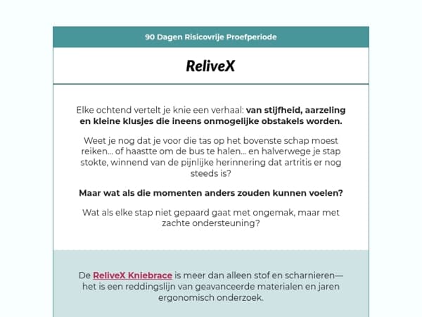 Artrose hoeft je niet te vertragen