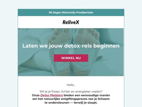 Klaar om te detoxen terwijl je slaapt?