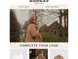 Complete your look…