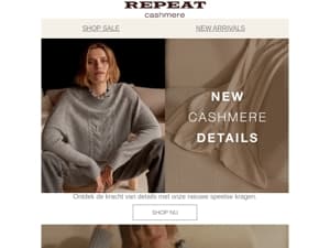 NEW Cashmere Details