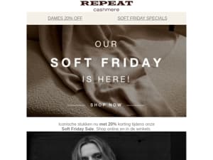 Our Soft Friday is here!