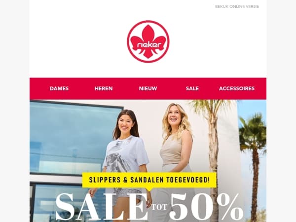 We hebben goed nieuws: de sale is uitgebreid!