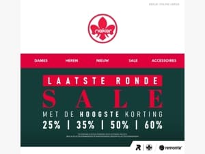 LAATSTE RONDE SALE