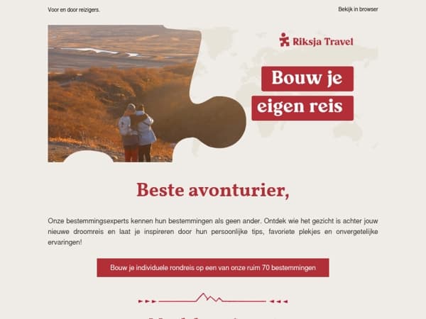 Ontmoet de bestemmingsexperts achter jouw reis!