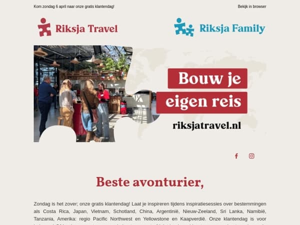 Heb jij dit weekend al plannen?