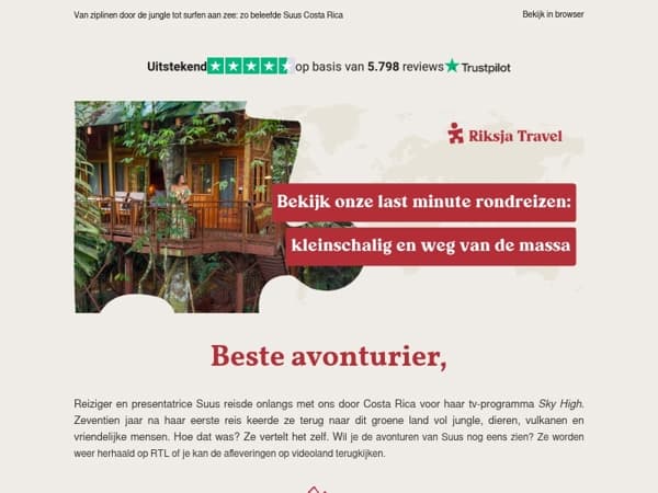 Het reisverhaal van Suus door Costa Rica