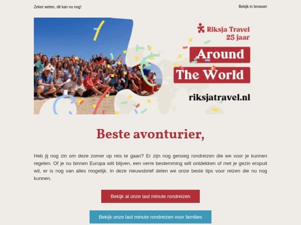 Zomer, zon, last minute… kan het nog?